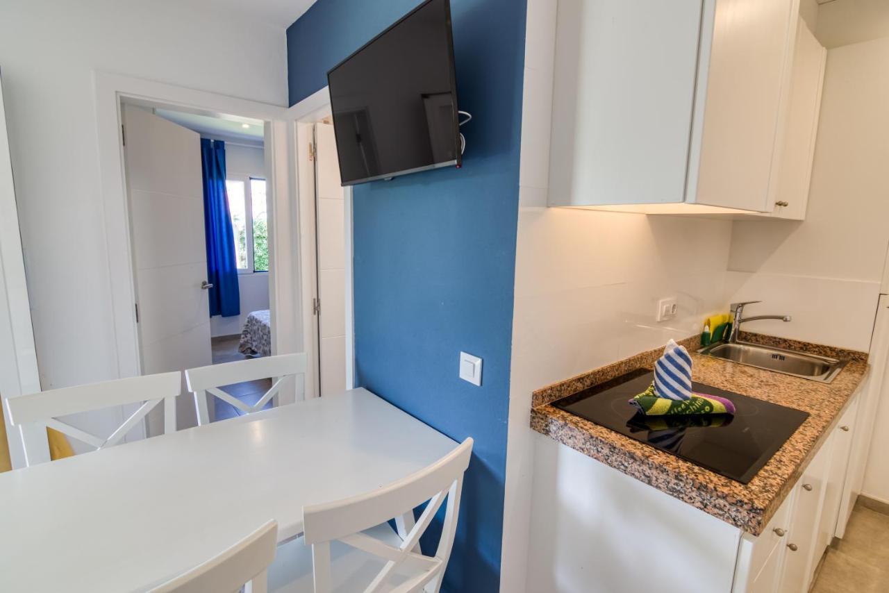 Apartamentos Las Golondrinas Cala en Bosch Kültér fotó